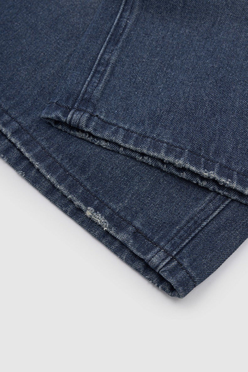 Omirad Vintage Wide-Leg Denim Shorts