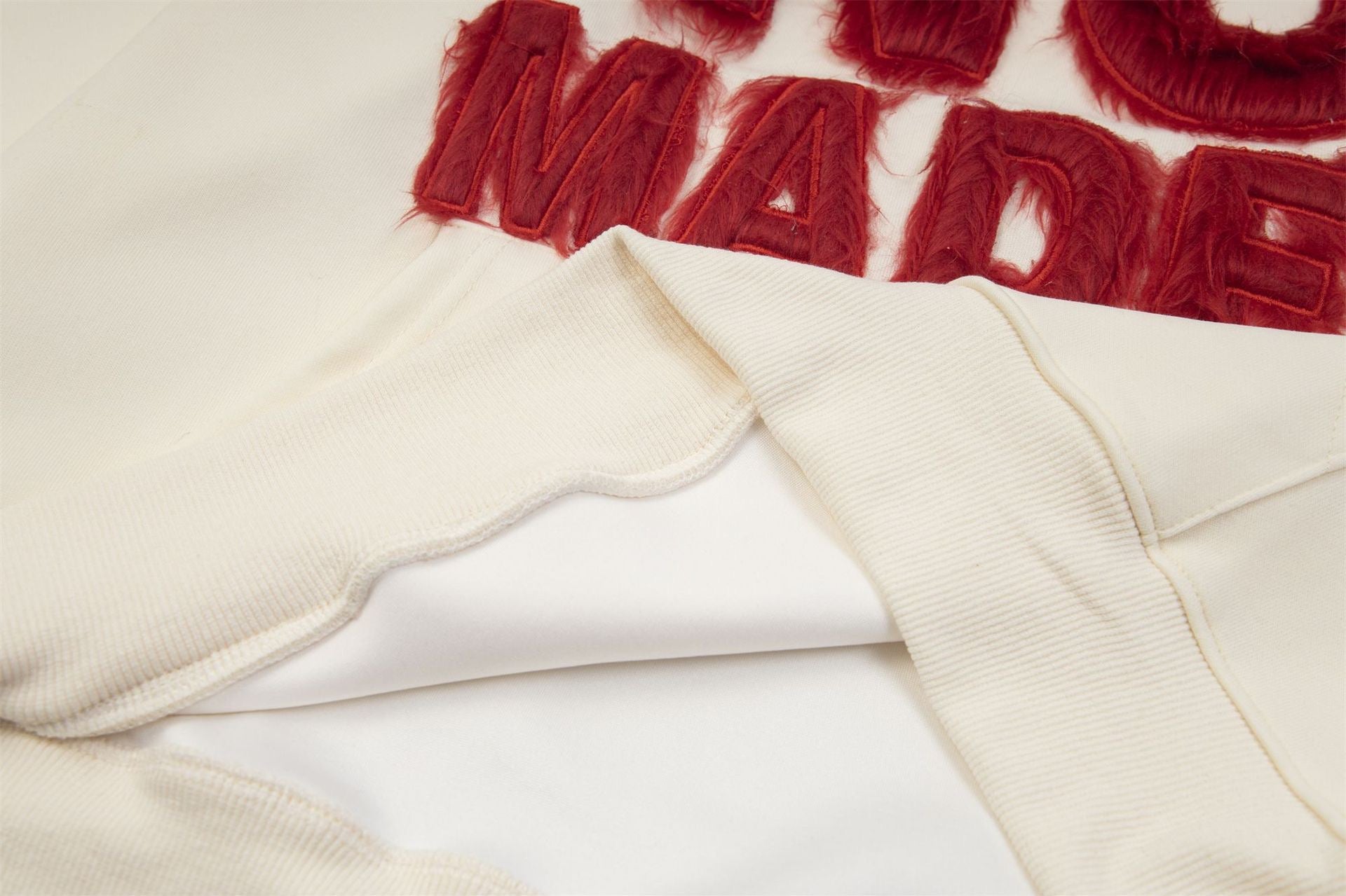 Omirad “NO MADE?” Furry Letter Hoodie