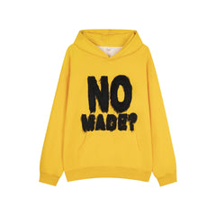 Omirad “NO MADE?” Furry Letter Hoodie