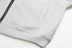 Omirad Minimal High-Neck Zip Hoodie