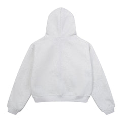 Omirad Minimal High-Neck Zip Hoodie