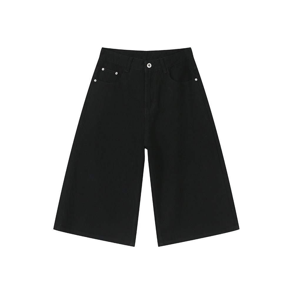Omirad Clean Cut Denim Shorts