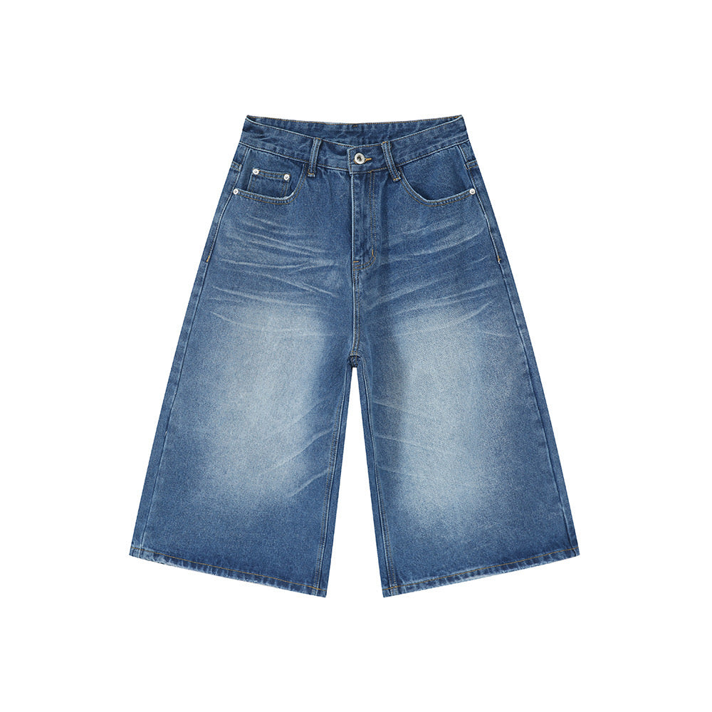 Omirad Clean Cut Denim Shorts