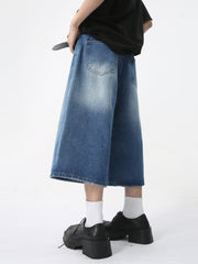 Omirad Clean Cut Denim Shorts