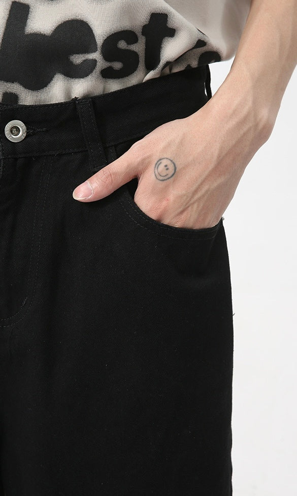 Omirad Clean Cut Denim Shorts