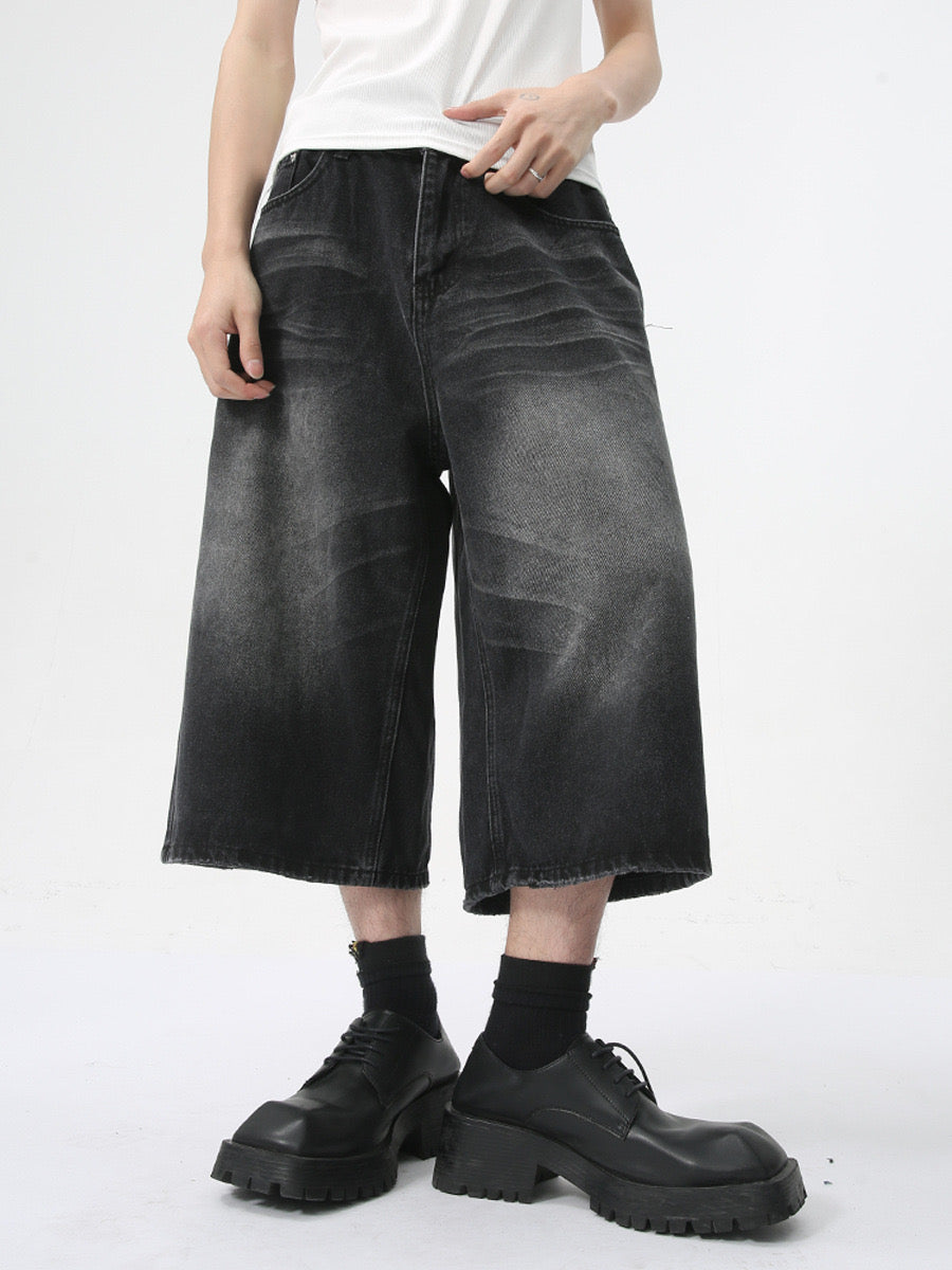 Omirad Clean Cut Denim Shorts