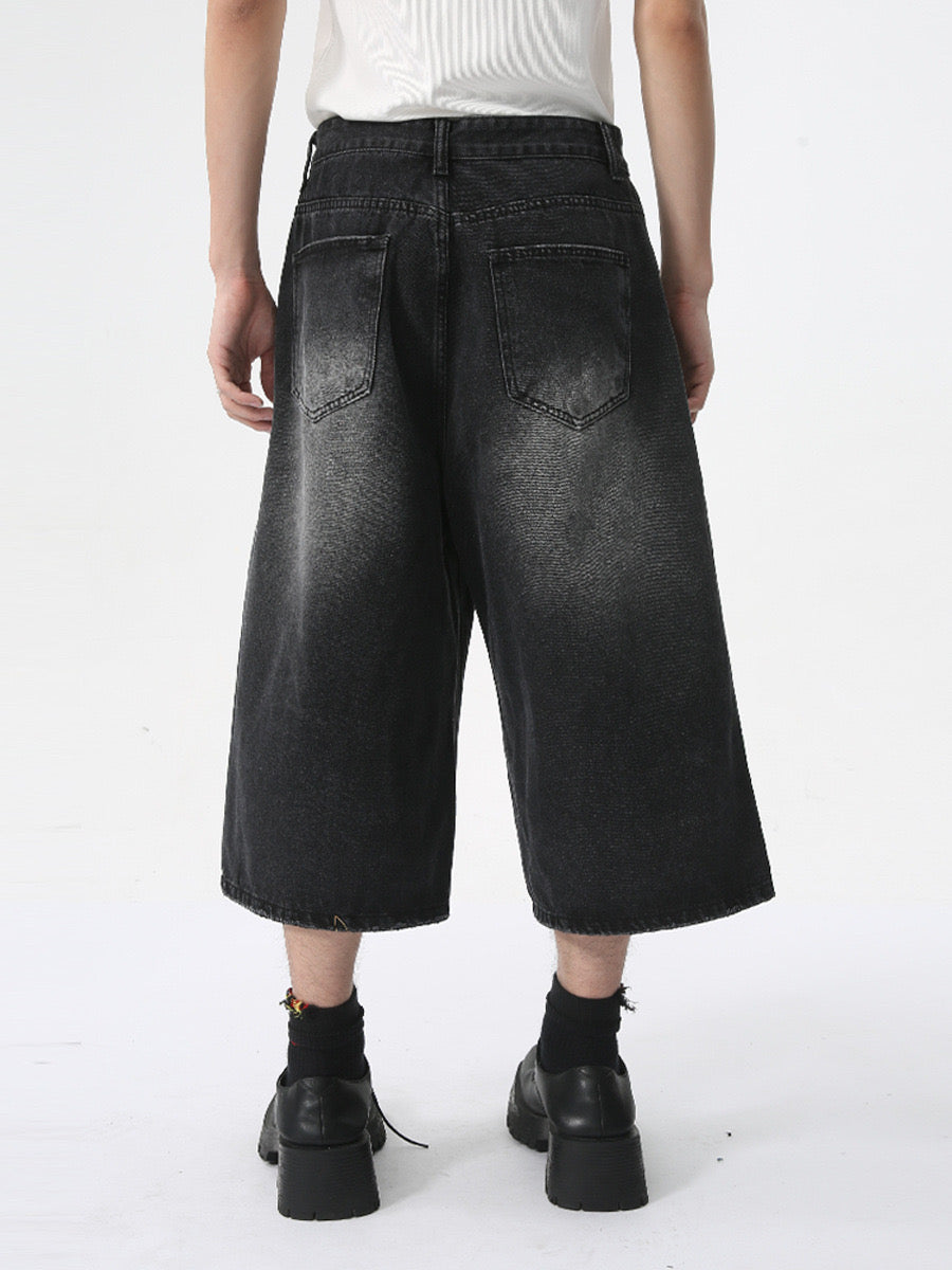 Omirad Clean Cut Denim Shorts