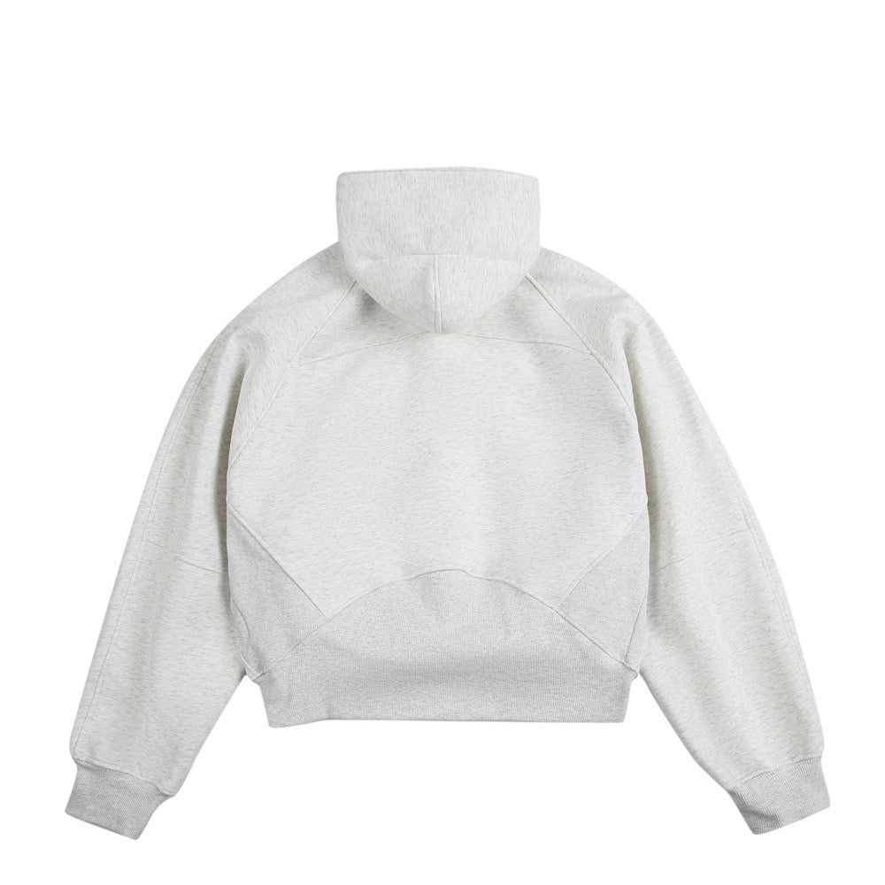 Omirad Essential Half-Zip Cropped Hoodie