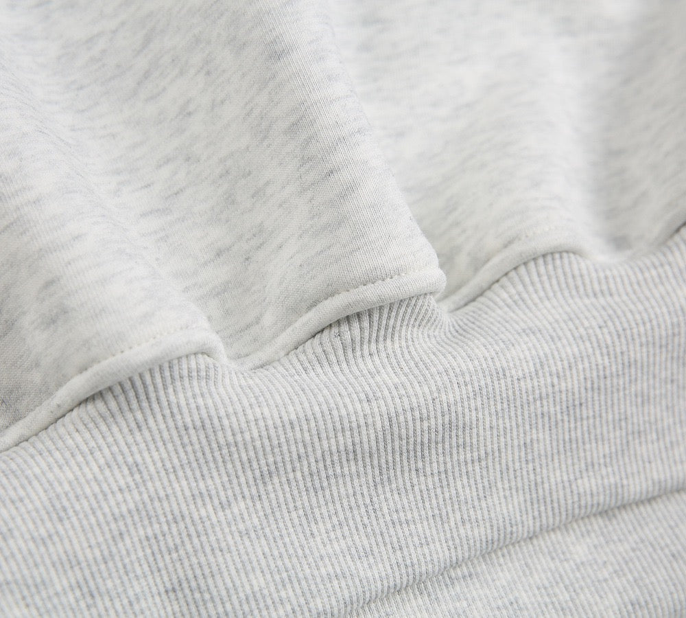 Omirad Essential Half-Zip Cropped Hoodie