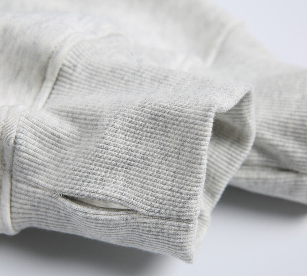 Omirad Essential Half-Zip Cropped Hoodie