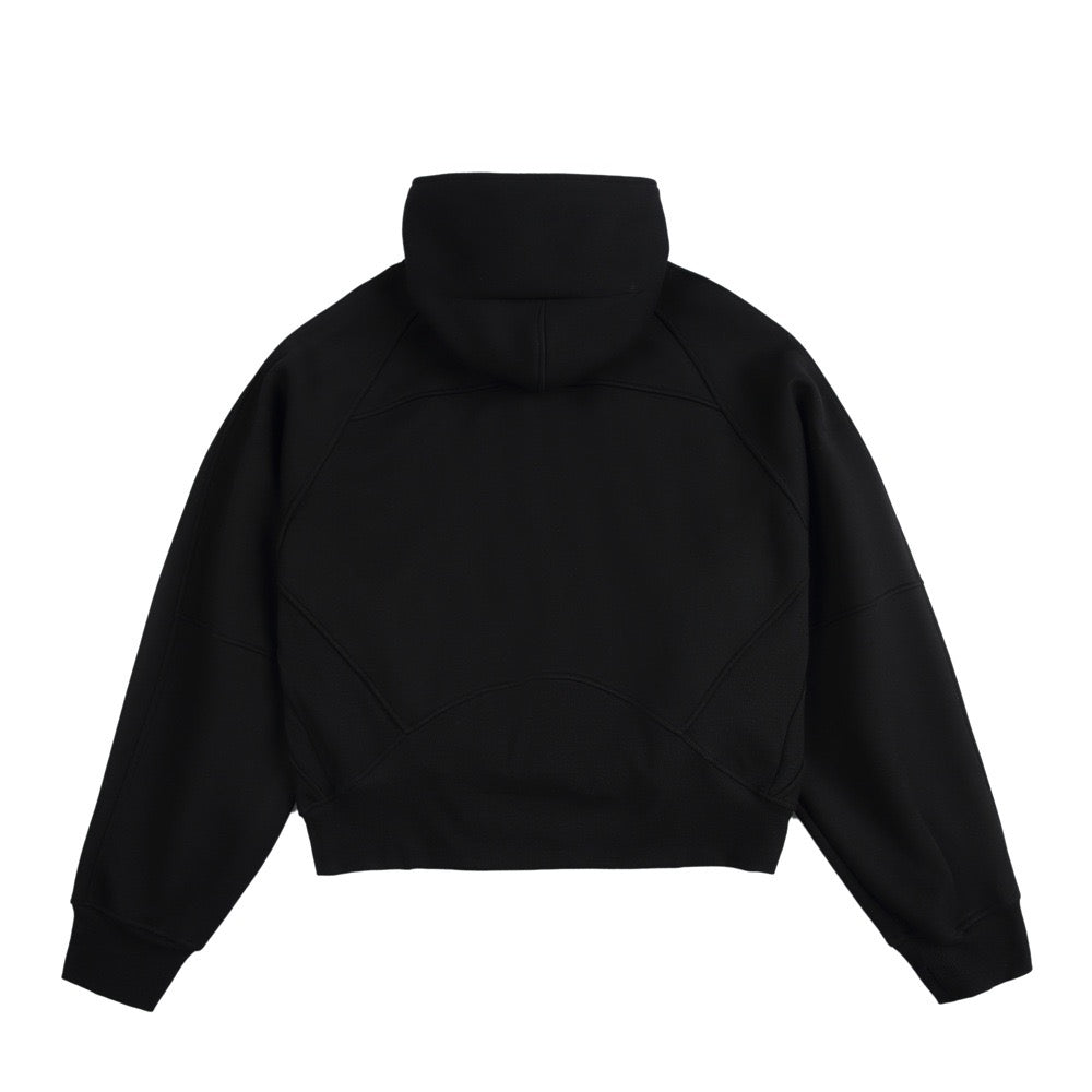Omirad Essential Half-Zip Cropped Hoodie