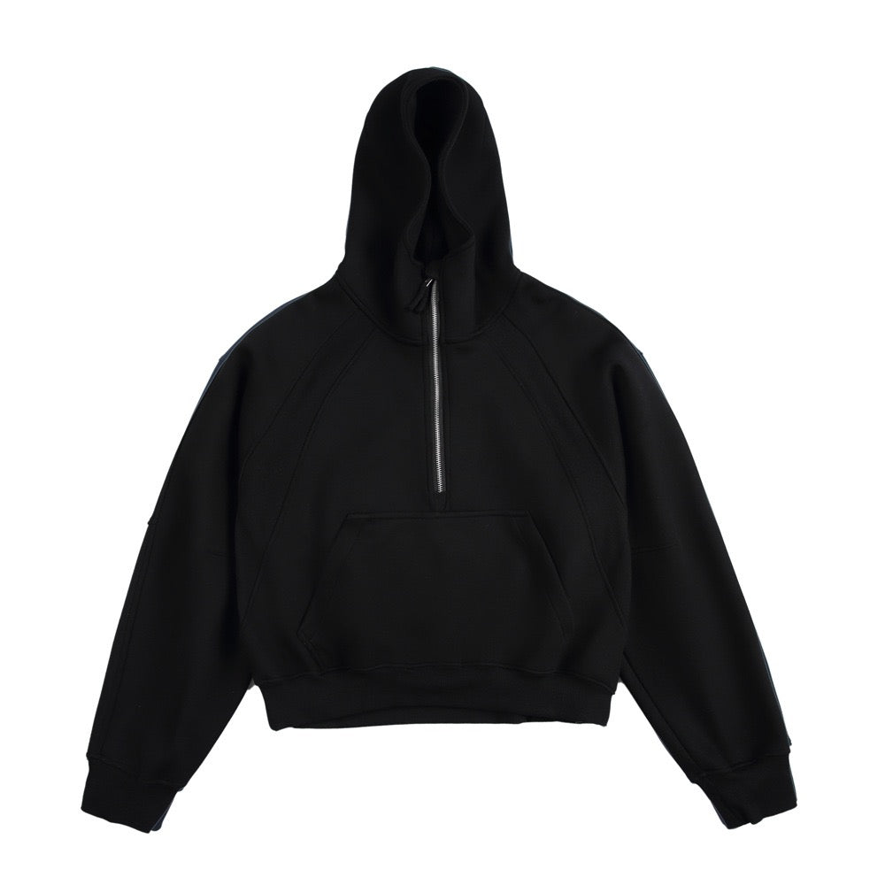 Omirad Essential Half-Zip Cropped Hoodie