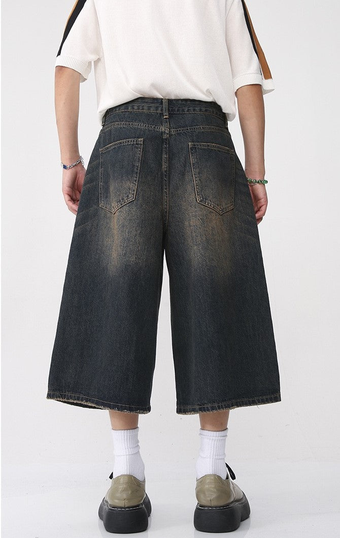 Omirad Clean Cut Denim Shorts