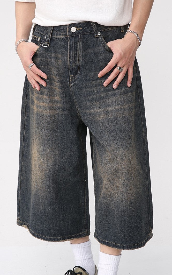 Omirad Clean Cut Denim Shorts