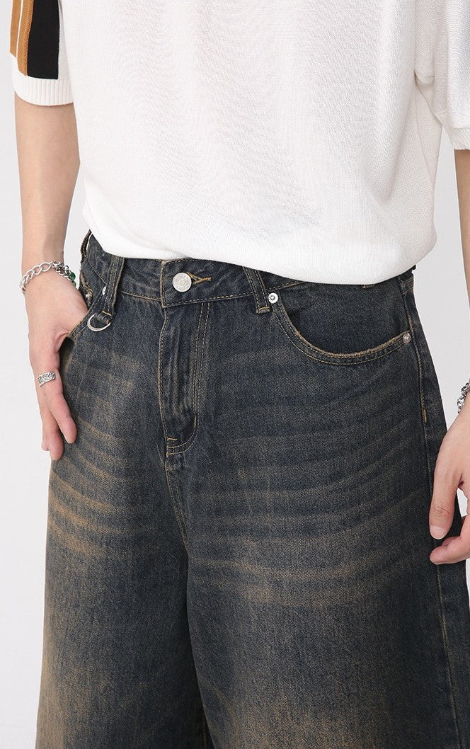 Omirad Clean Cut Denim Shorts