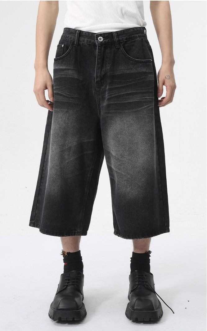 Omirad Clean Cut Denim Shorts