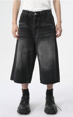 Omirad Clean Cut Denim Shorts