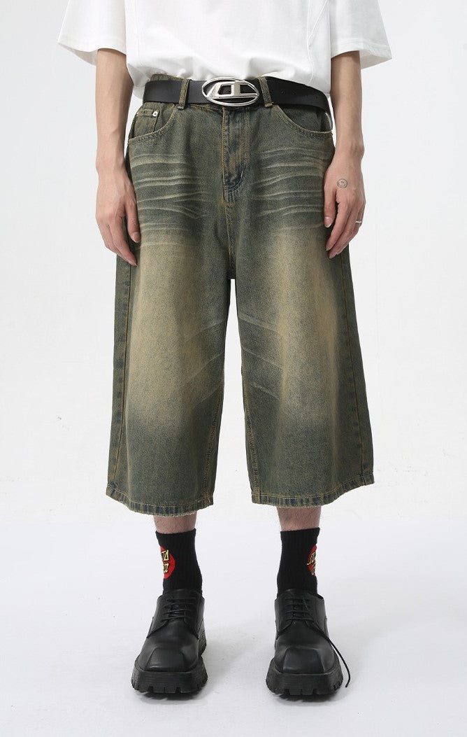 Omirad Clean Cut Denim Shorts