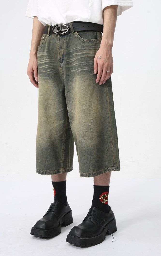 Omirad Clean Cut Denim Shorts