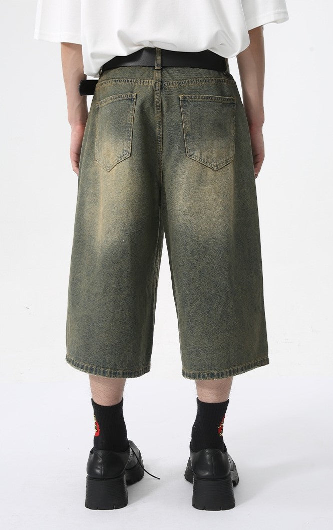 Omirad Clean Cut Denim Shorts