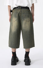 Omirad Clean Cut Denim Shorts