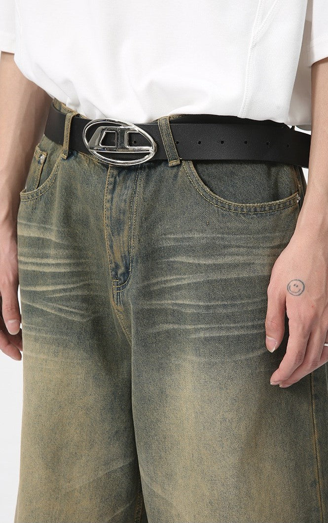 Omirad Clean Cut Denim Shorts