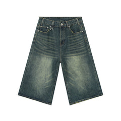 Omirad Clean Cut Denim Shorts