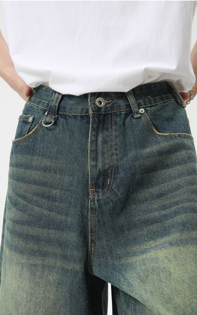 Omirad Clean Cut Denim Shorts