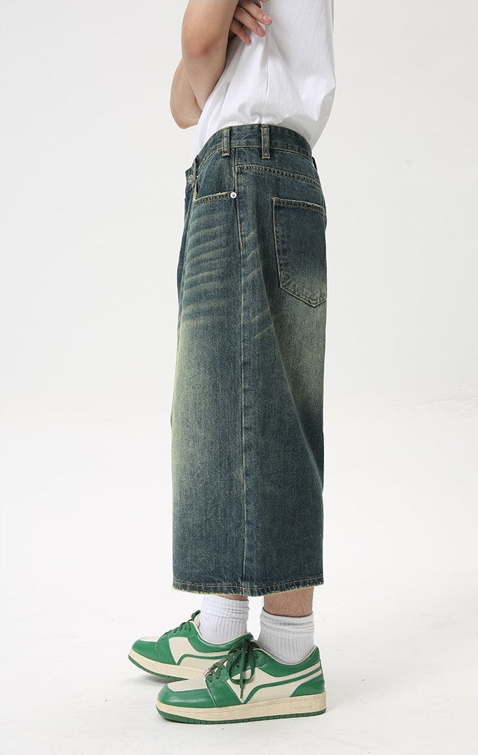 Omirad Clean Cut Denim Shorts