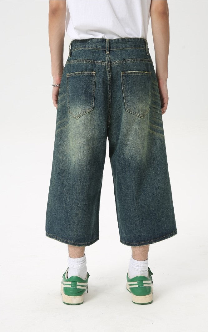 Omirad Clean Cut Denim Shorts