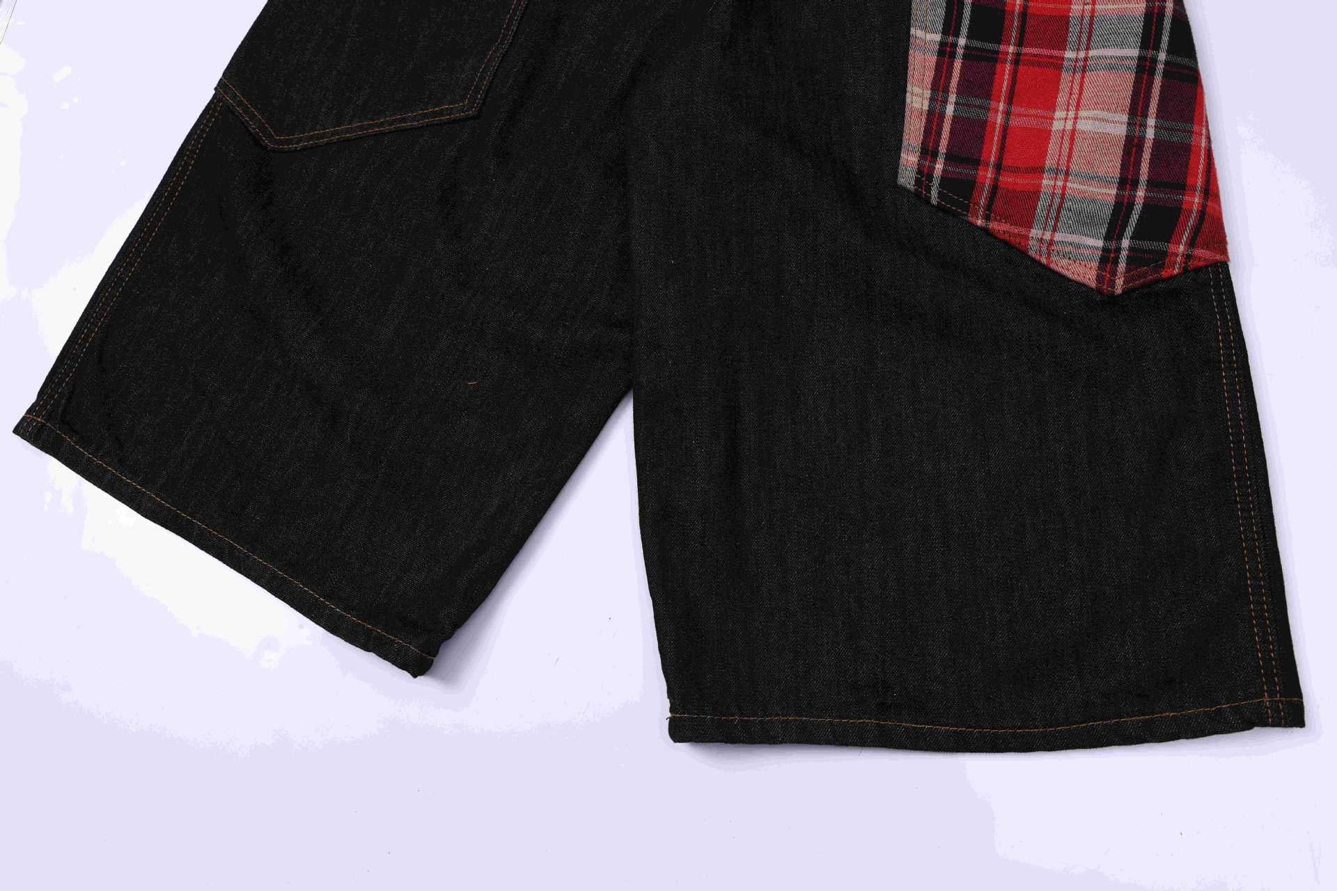 Omirad Patchwork Denim Jorts