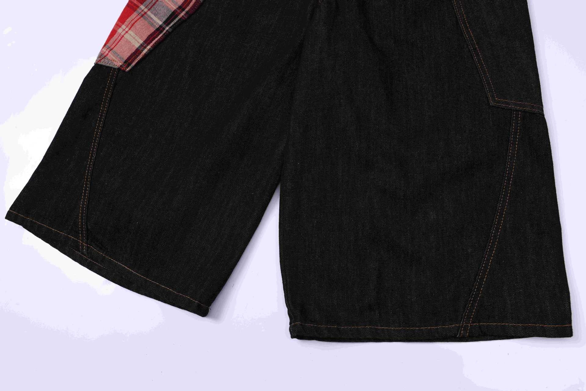 Omirad Patchwork Denim Jorts
