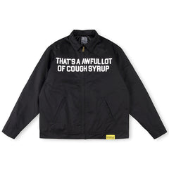 That's A Awful Lot Of Cough Syrup Worker Jacket - Black