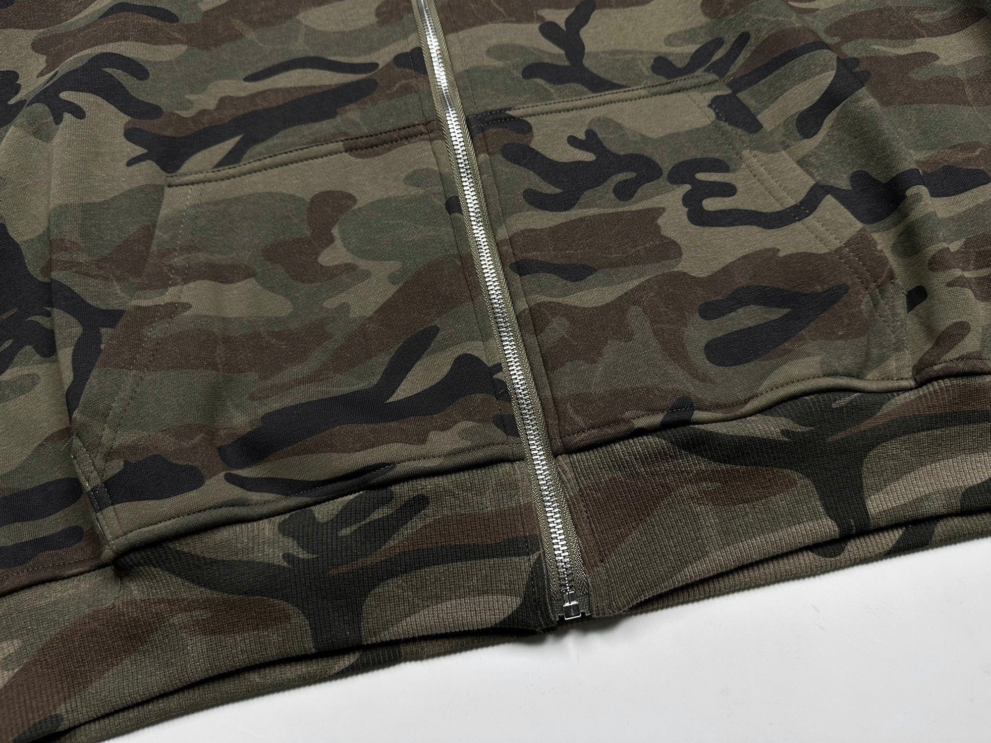 Omirad Camo Varsity Zip Hoodie