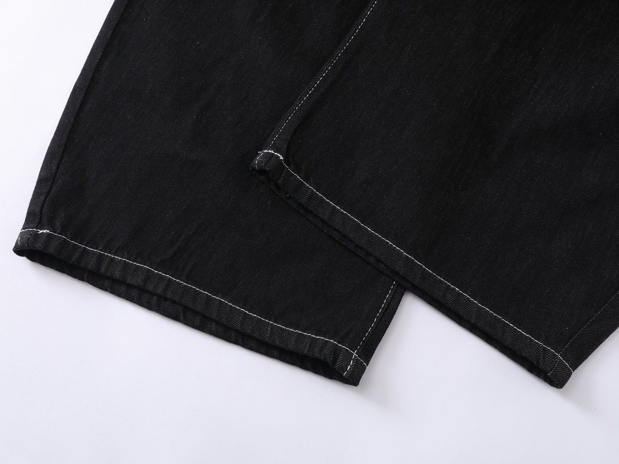 Omirad “Angel Wing Wide-Leg Denim Jeans”