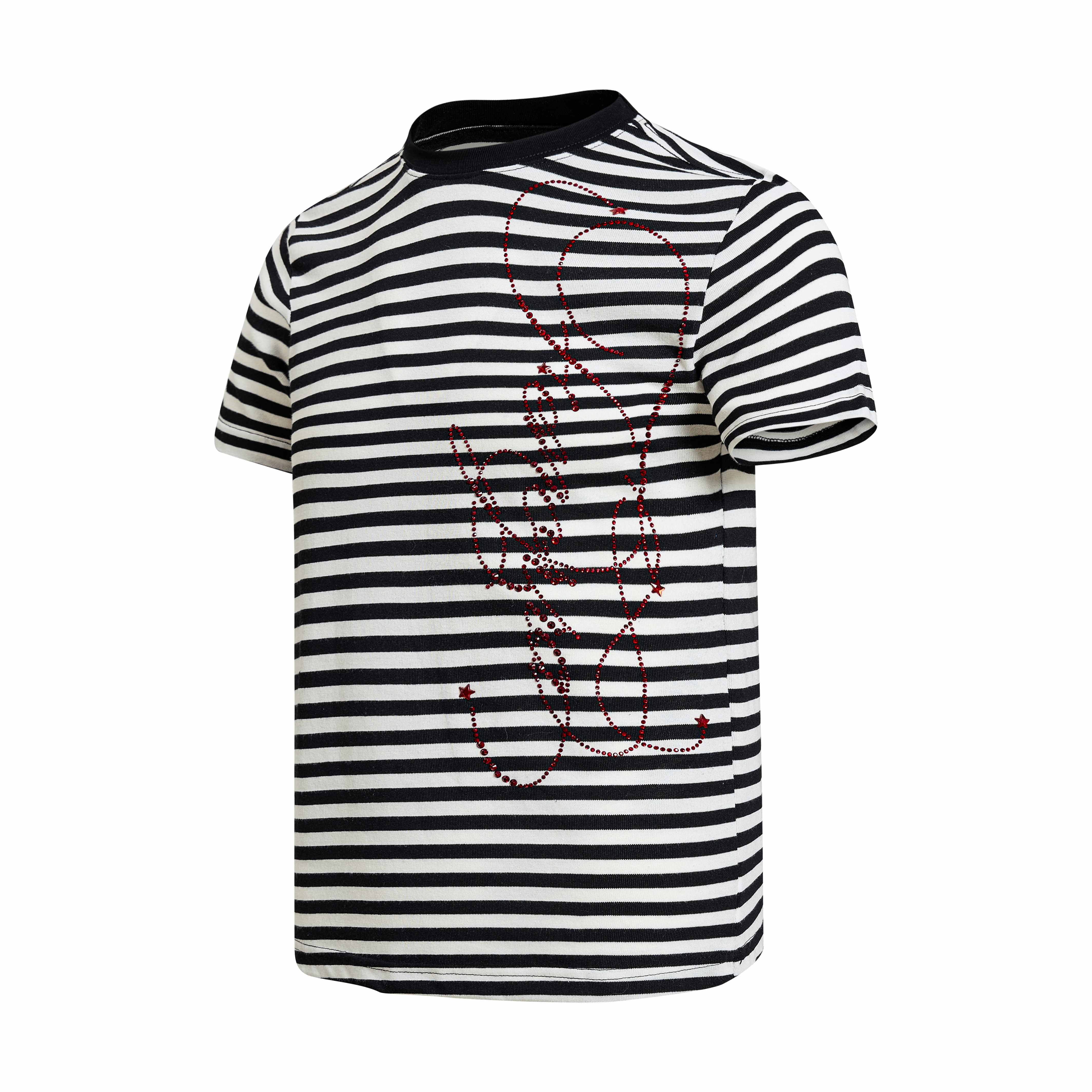 Omirad Rhinestone Stripe Tee