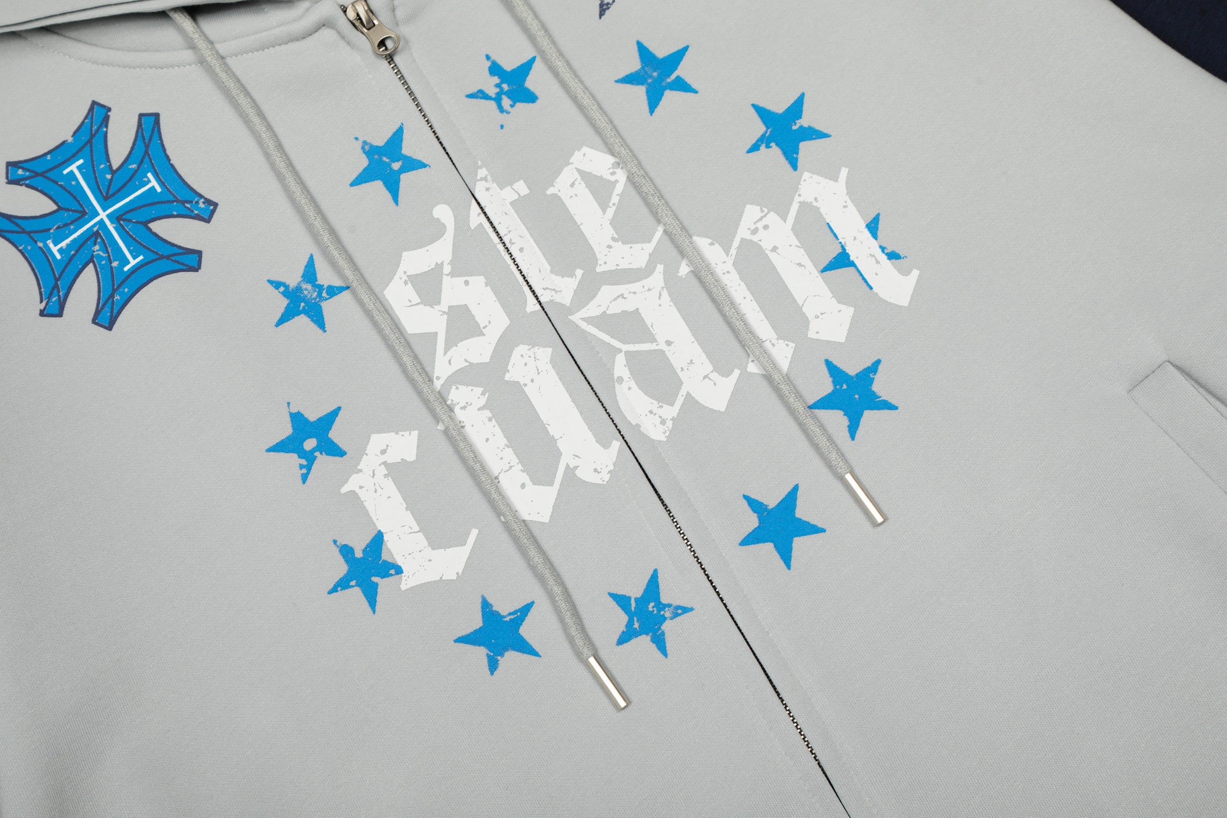 Omirad Star Graphic Zip Hoodie