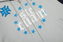 Omirad Star Graphic Zip Hoodie