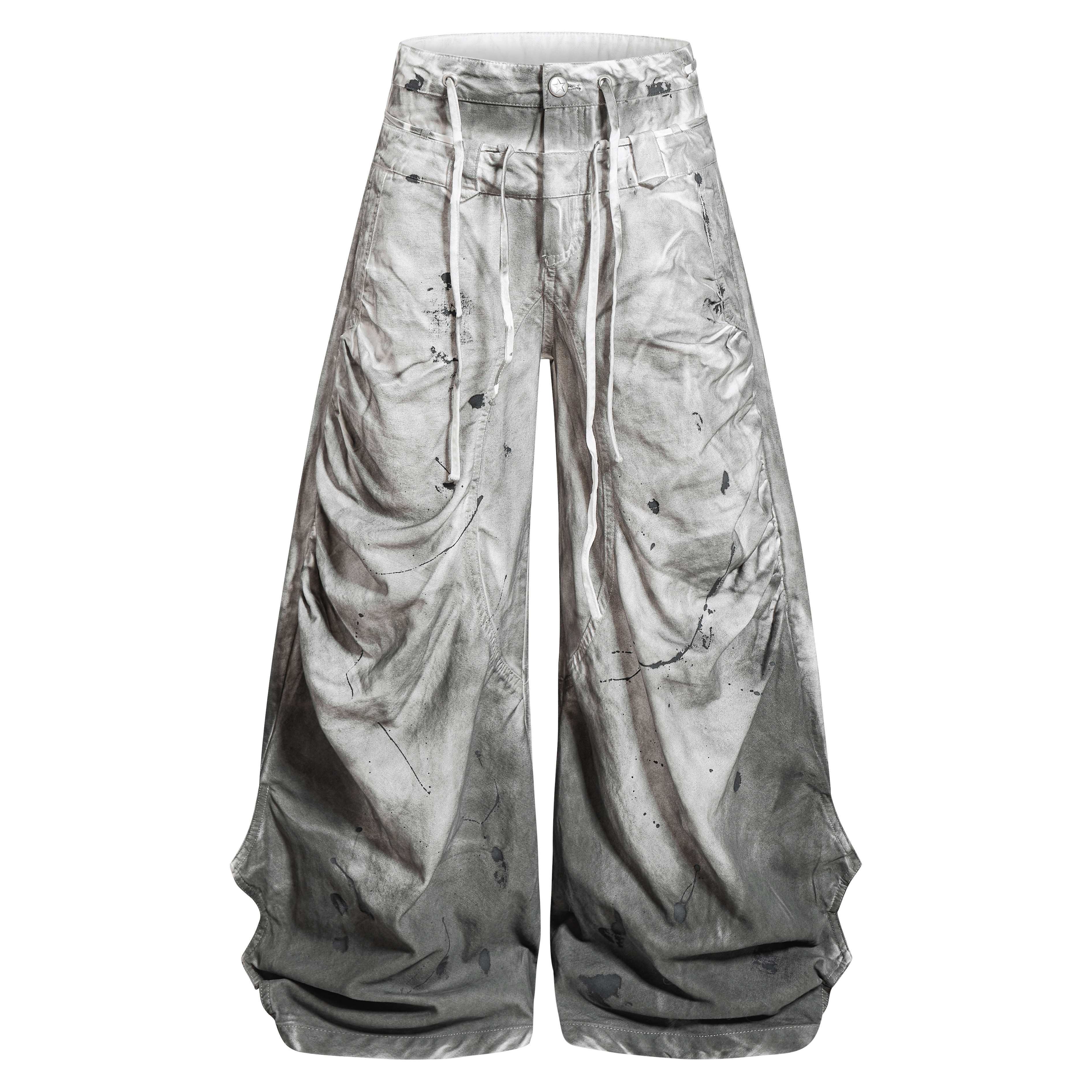 Omirad Dirty Wash Balloon Jeans