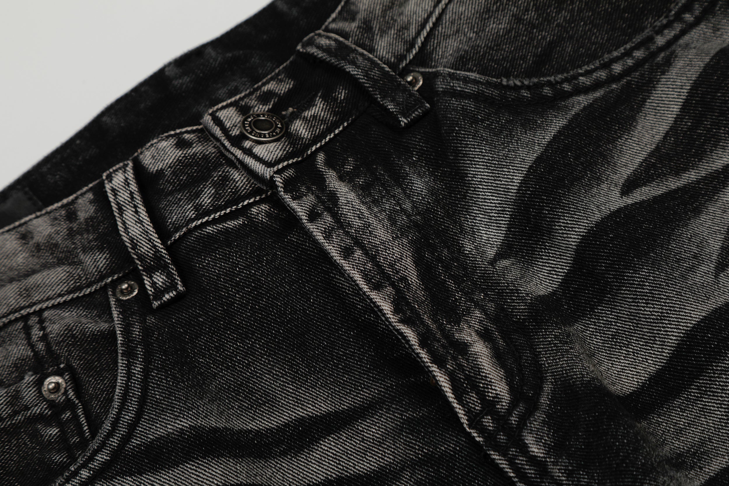 Omirad Washed Athletic Blend Denim Pants