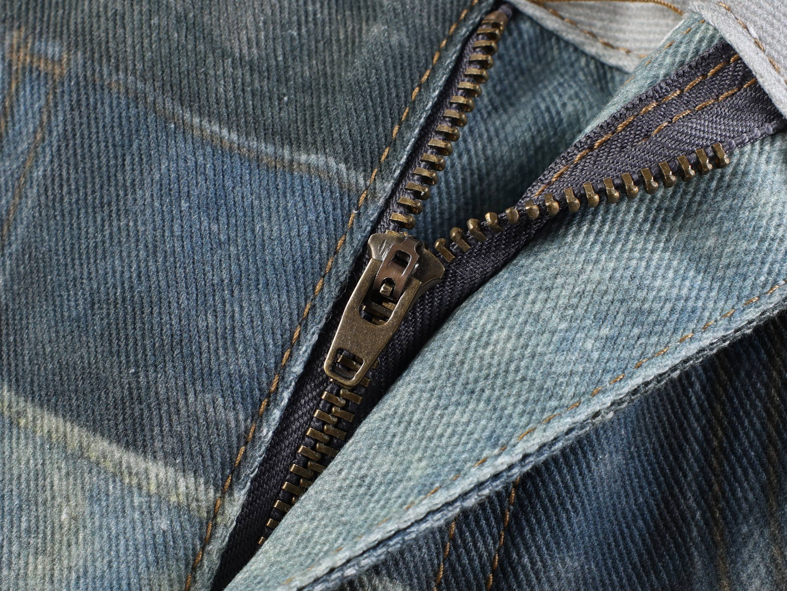 Omirad “Layered Fade Distressed Balloon Jeans”