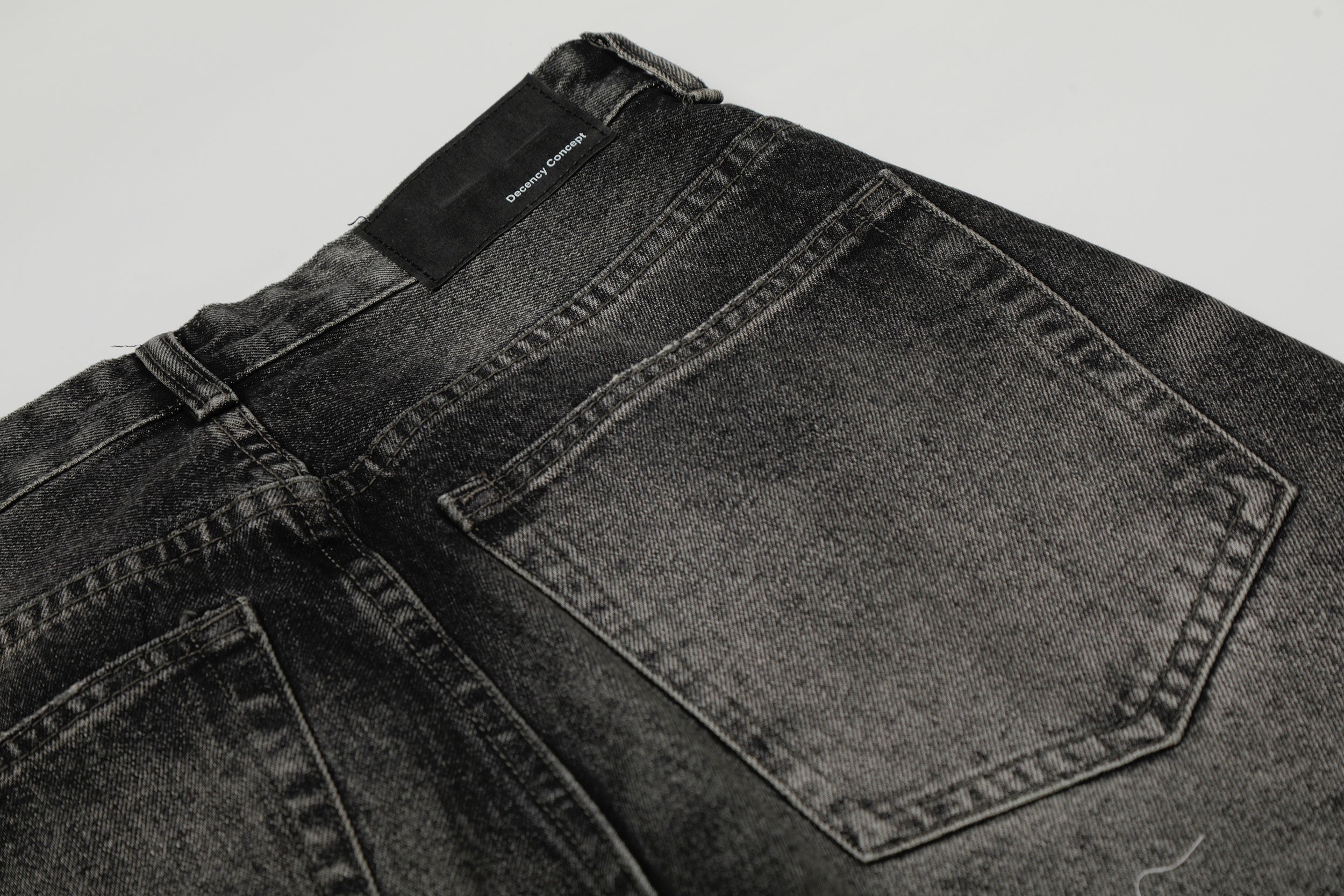 Omirad Washed Distressed Denim Pants