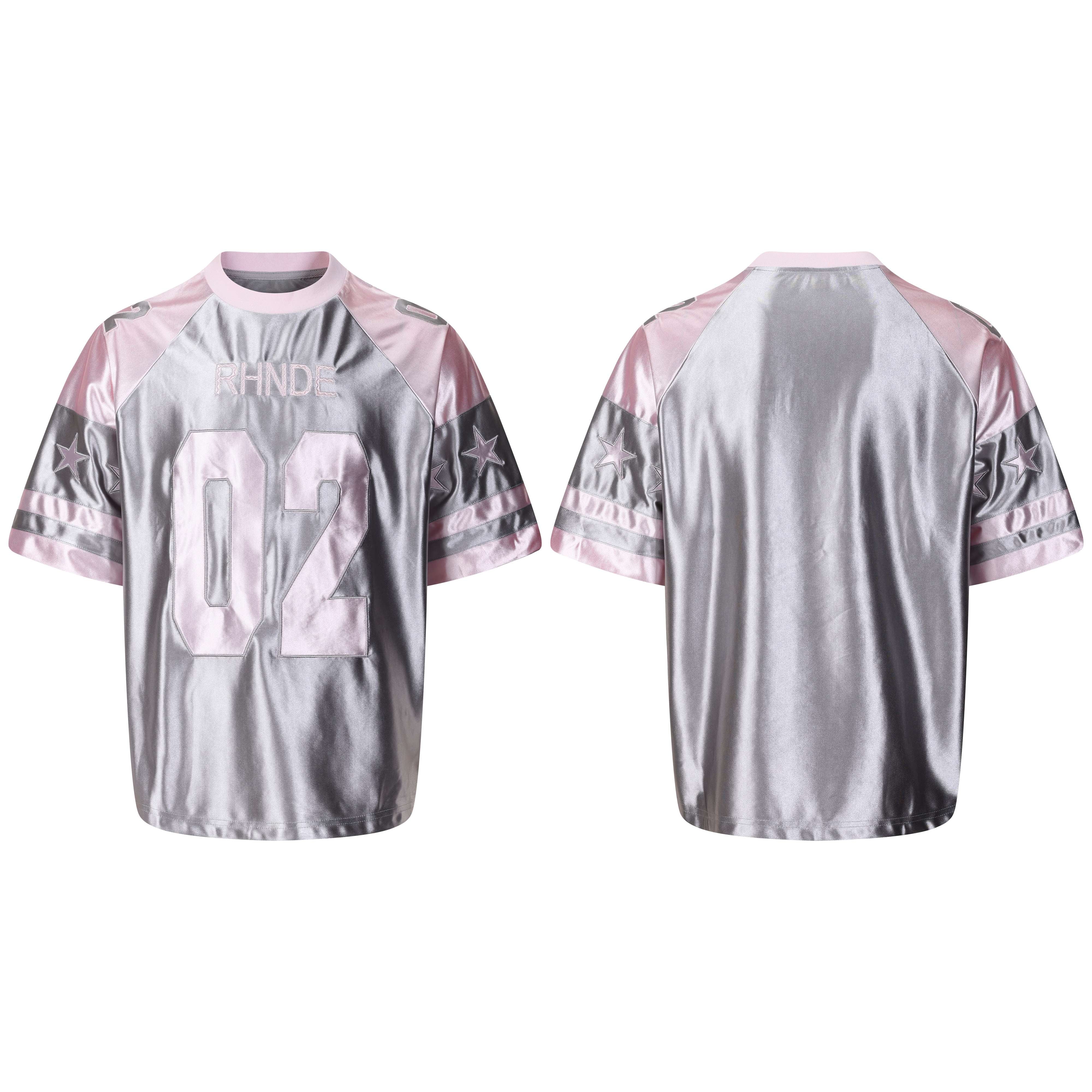 Omirad Metallic Varsity Jersey Tee