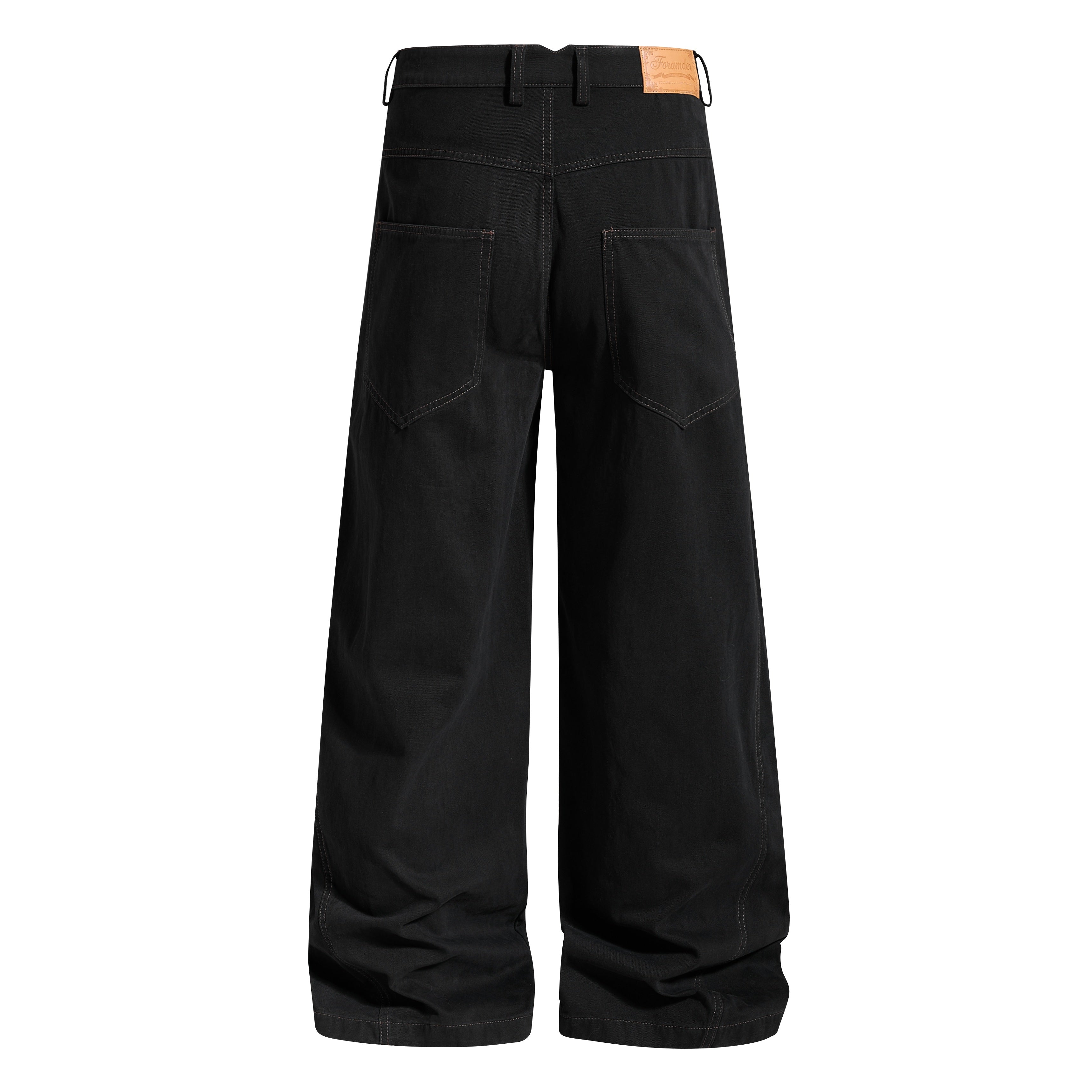 Omirad Military Rope Wide-Leg Pants