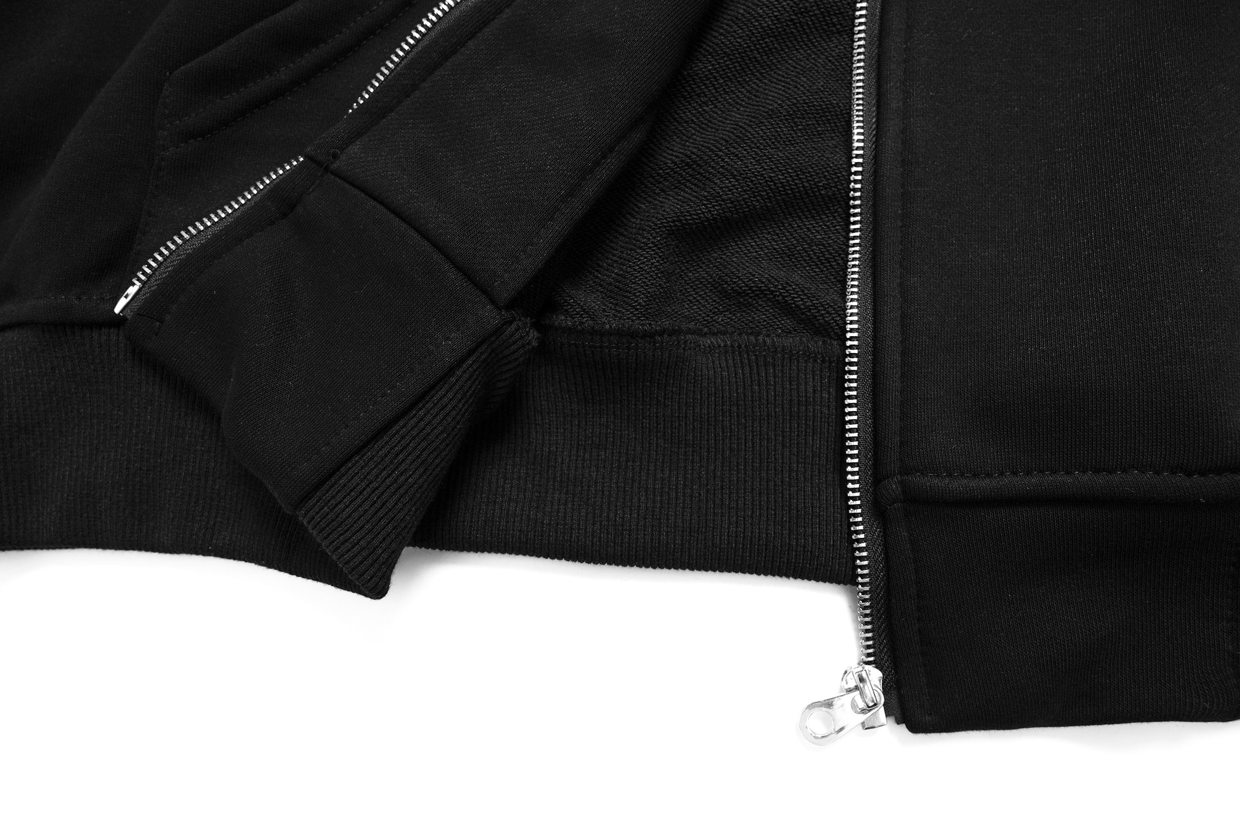 Omirad Split Camouflage Zip-Up Hoodie