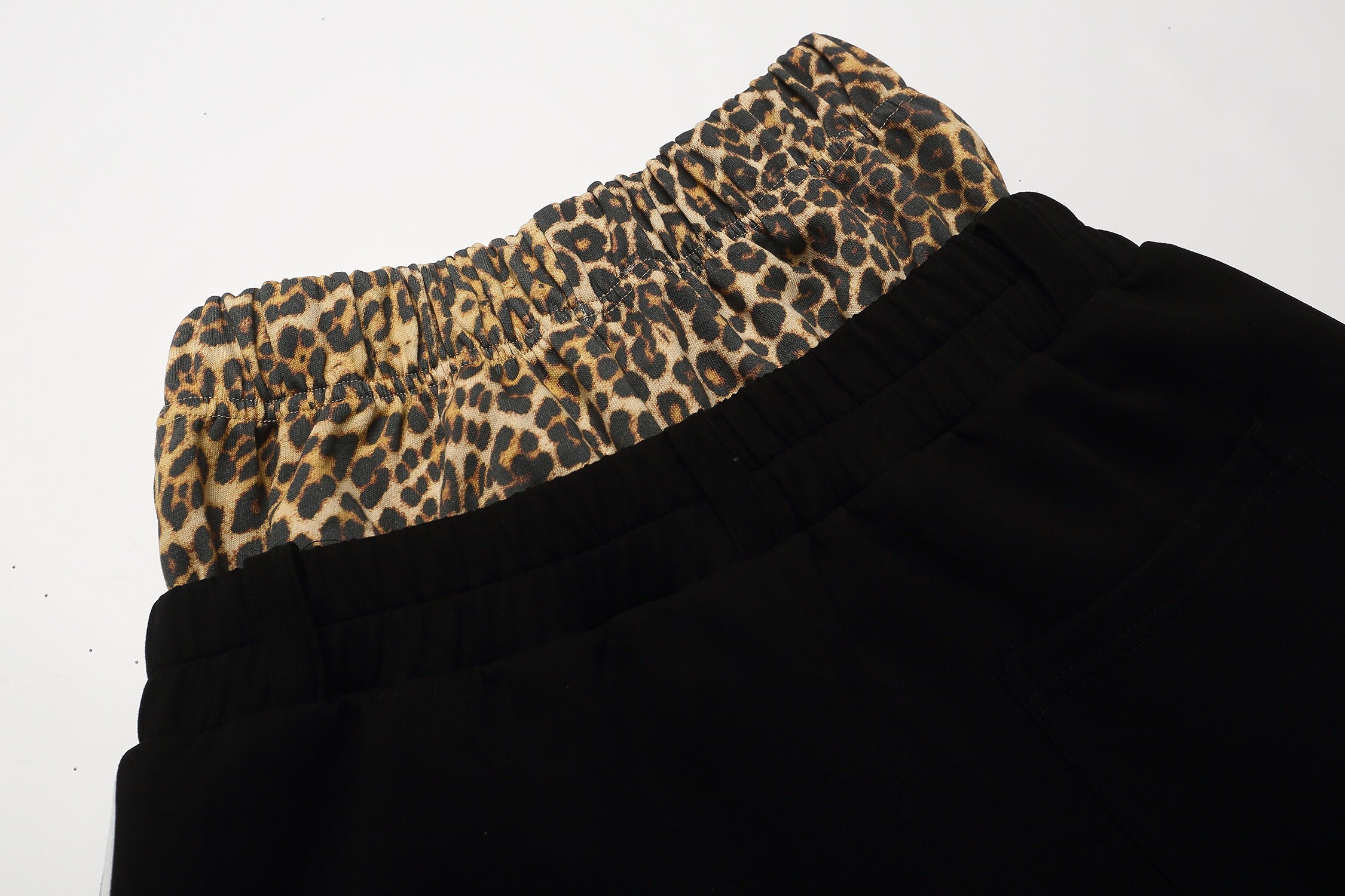 Omirad Leopard Waist Sport Shorts