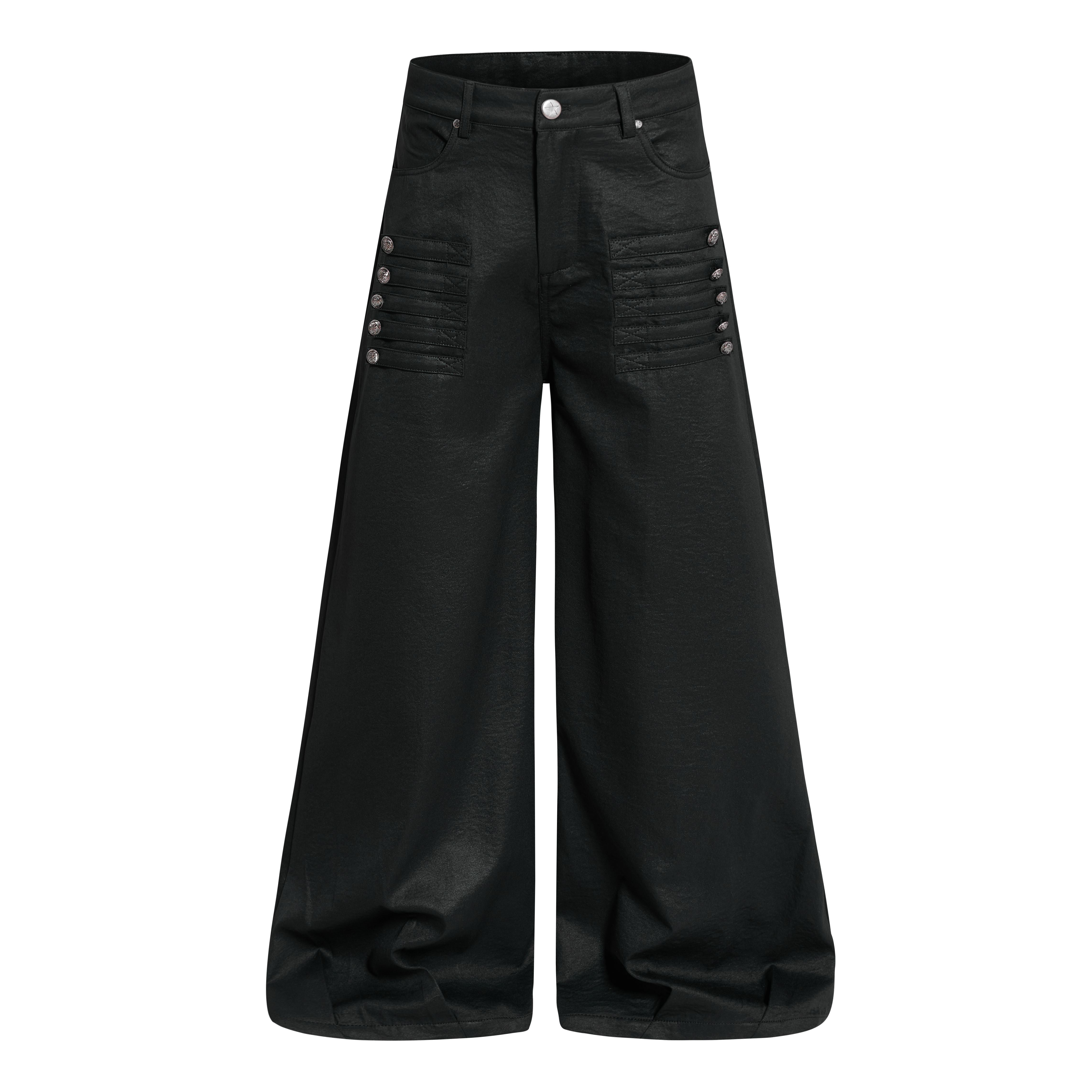 Omirad Gothic Wide-Leg Pants