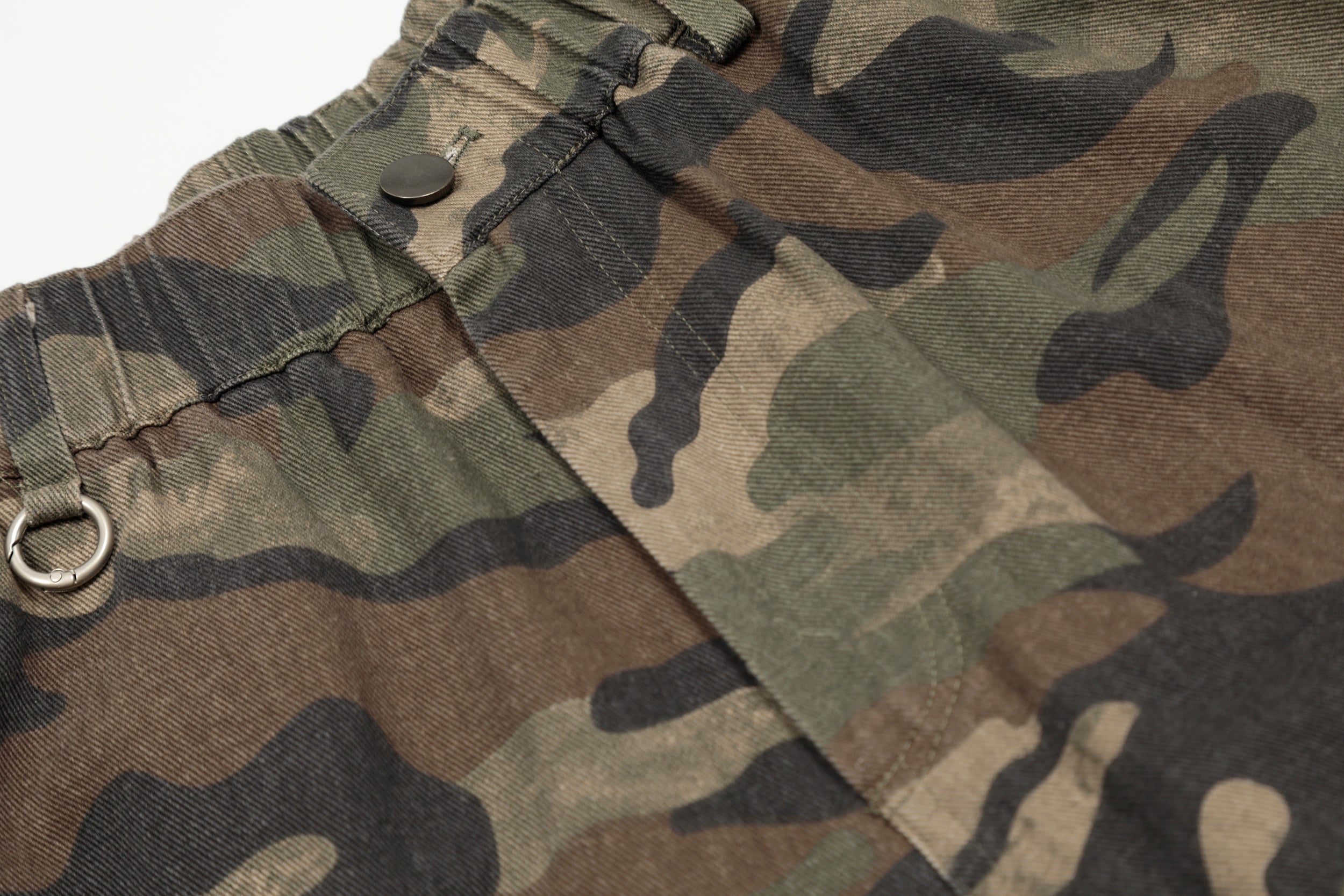 Omirad Elastic Camo Utility Shorts