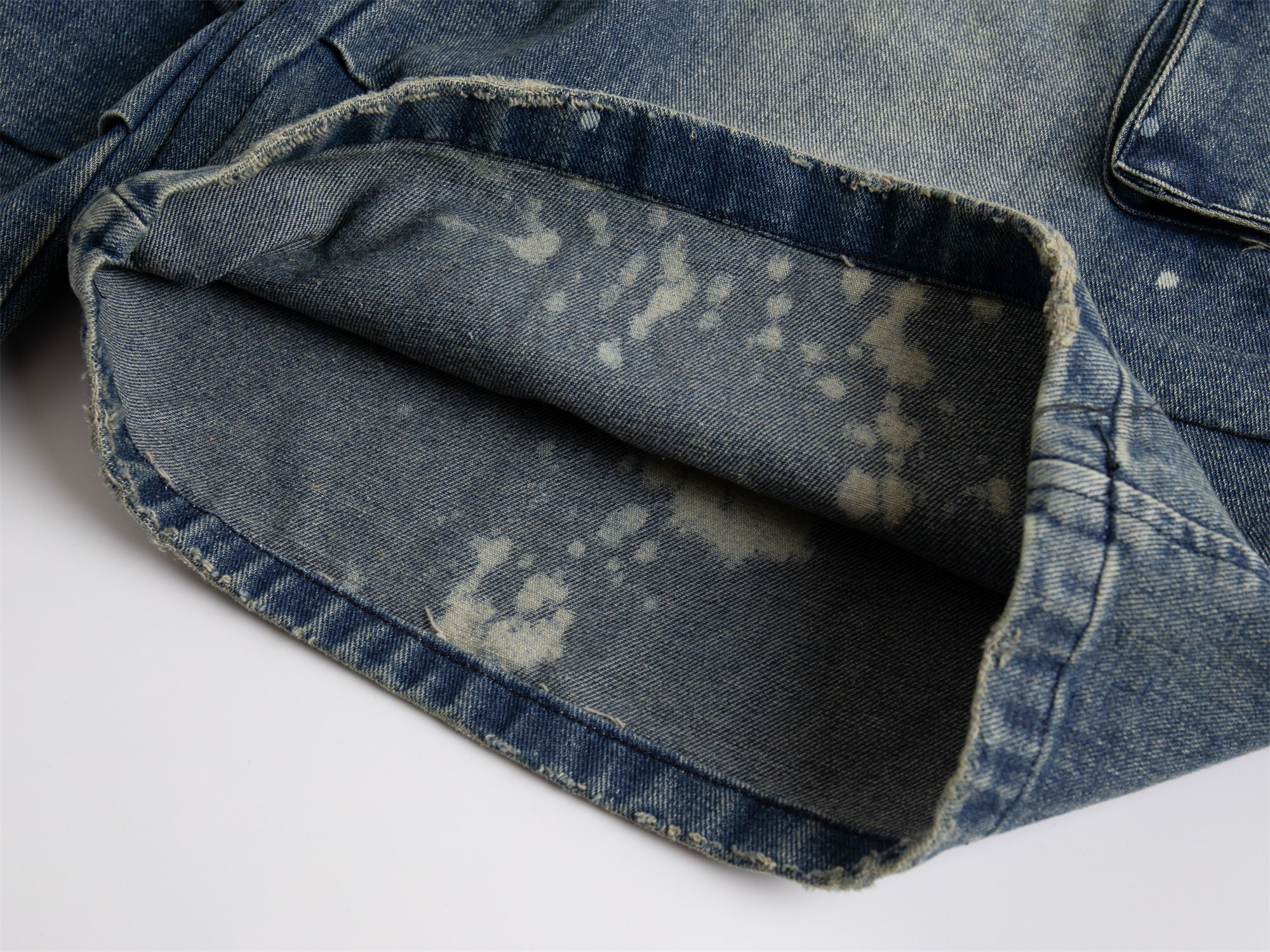 Omirad Vintage Cargo Denim Shorts