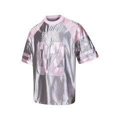 Omirad Metallic Varsity Jersey Tee